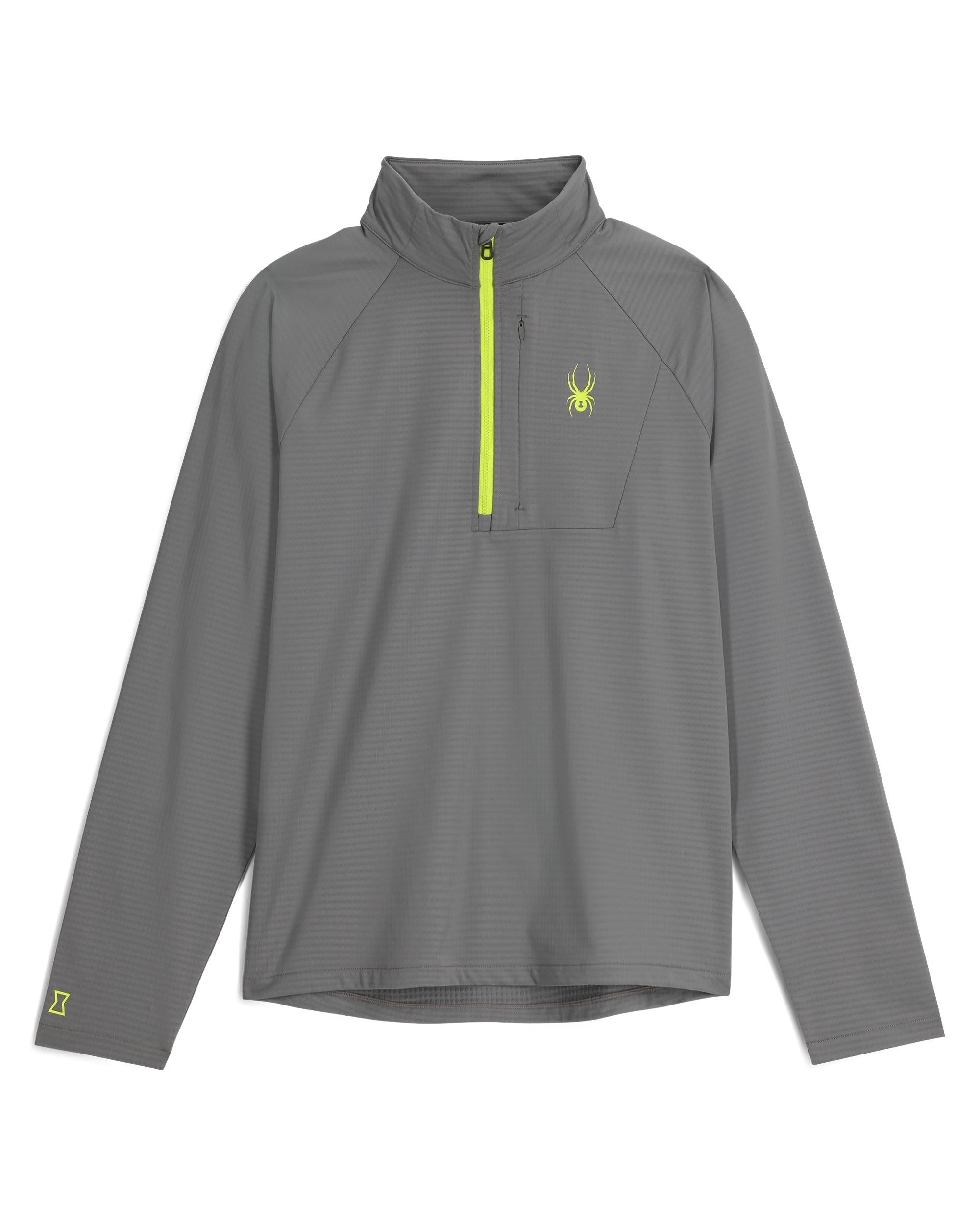 Gridweb Half Zip - Storm | Spyder Europe
