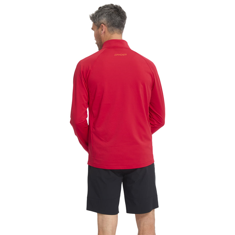Gridweb Full Zip - Spyder Red