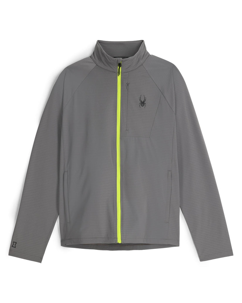 Mens Gridweb Full Zip - Storm