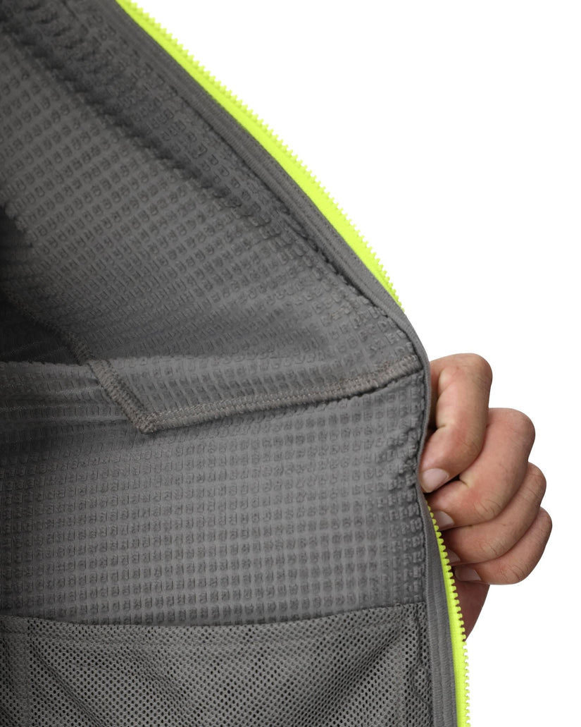 Mens Gridweb Full Zip - Storm