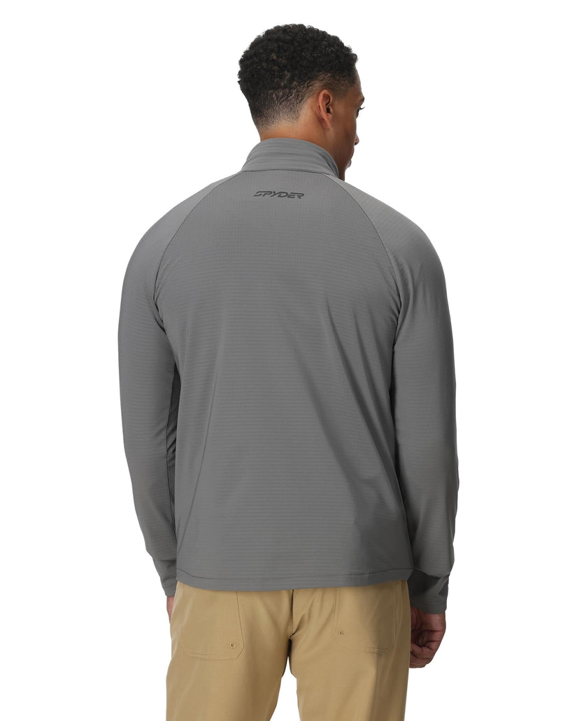 Mens Gridweb Full Zip - Storm