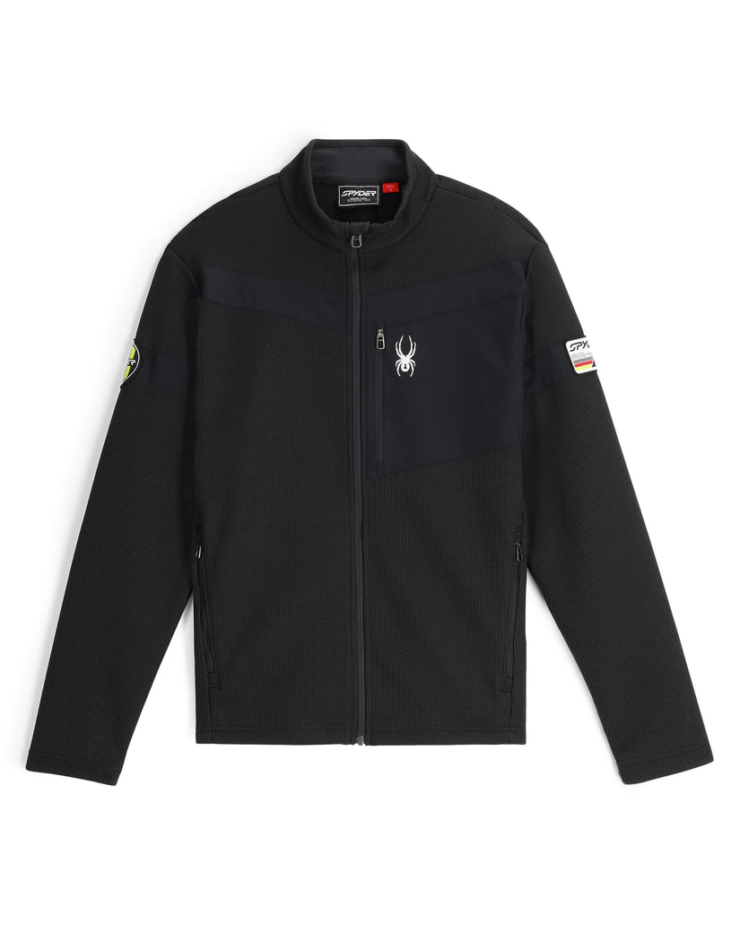 Mens Wengen Bandit Full Zip - Black