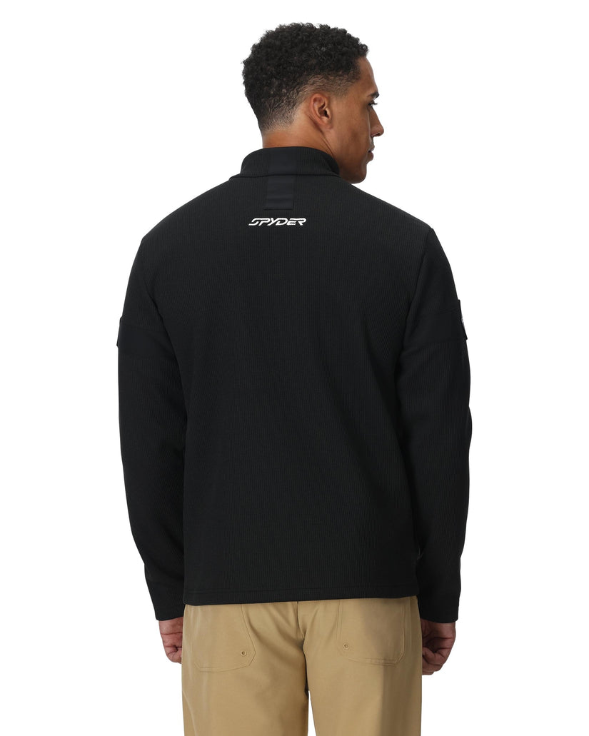 Mens Wengen Bandit Full Zip - Black