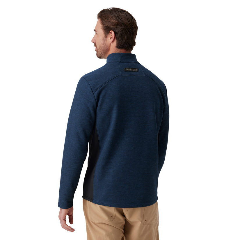 Bandit Full Zip - Indigo Melange