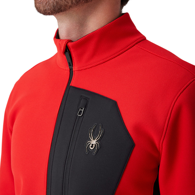 Bandit Half Zip - Strobe Green
