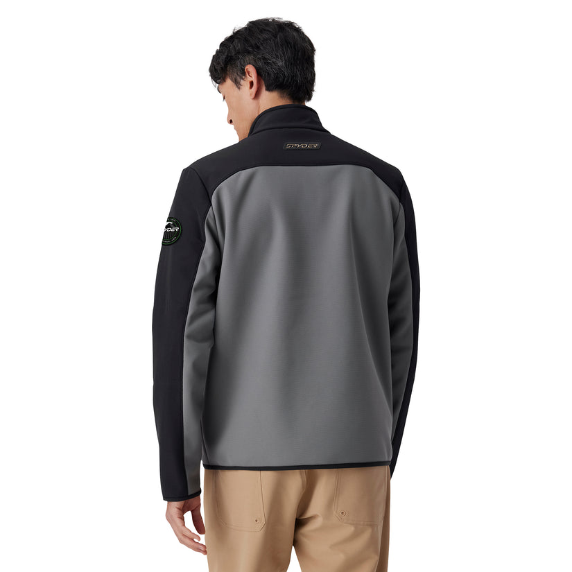 Web Full Zip Shellfleece - Mocha