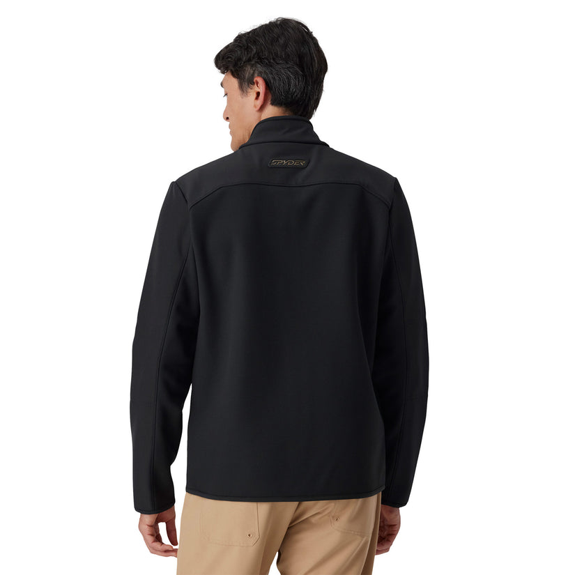 Gridweb Half Zip - Strobe Green