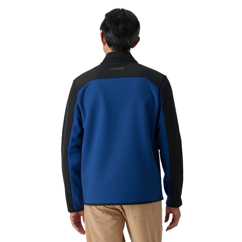 Web Full Zip Shellfleece - Indigo
