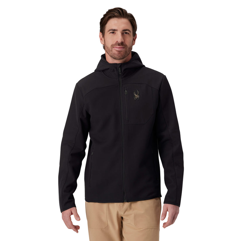 Web Shellfleece Hoodie - Black