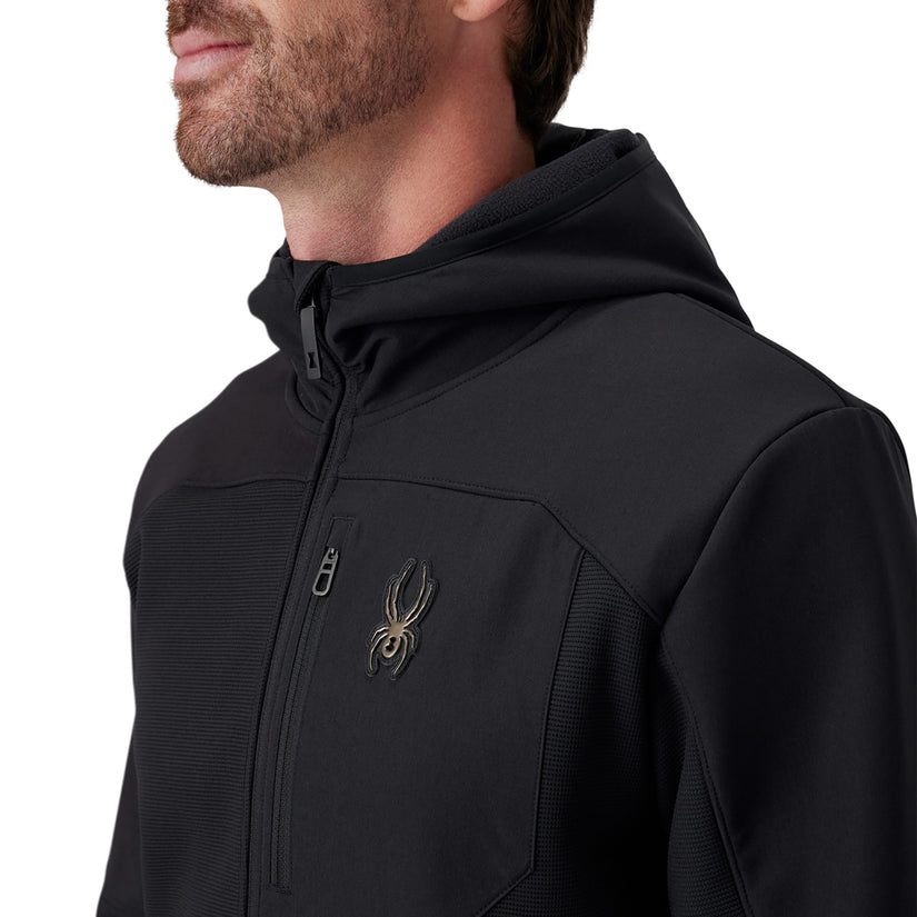Web Shellfleece Hoodie - Black