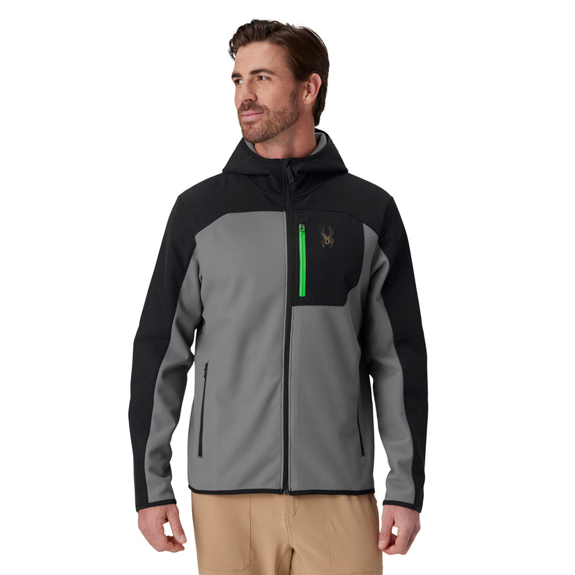 Web Shellfleece Hoodie - Storm