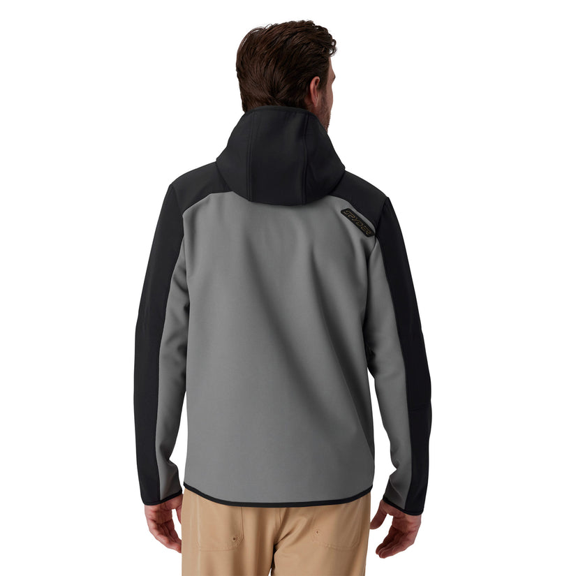 Web Shellfleece Hoodie - Storm