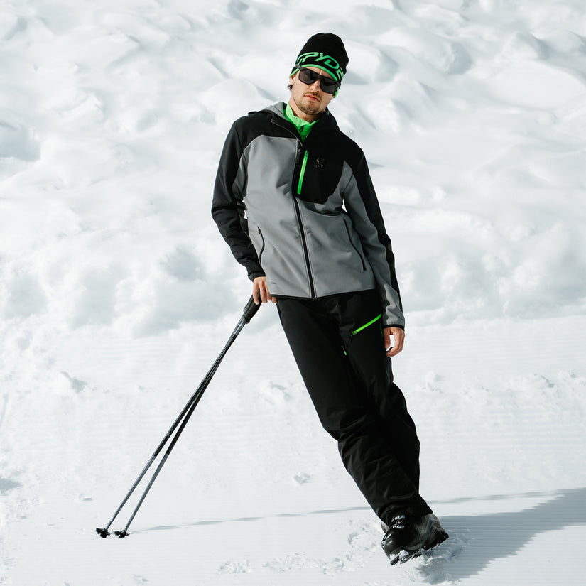 Web Shellfleece Hoodie - Storm