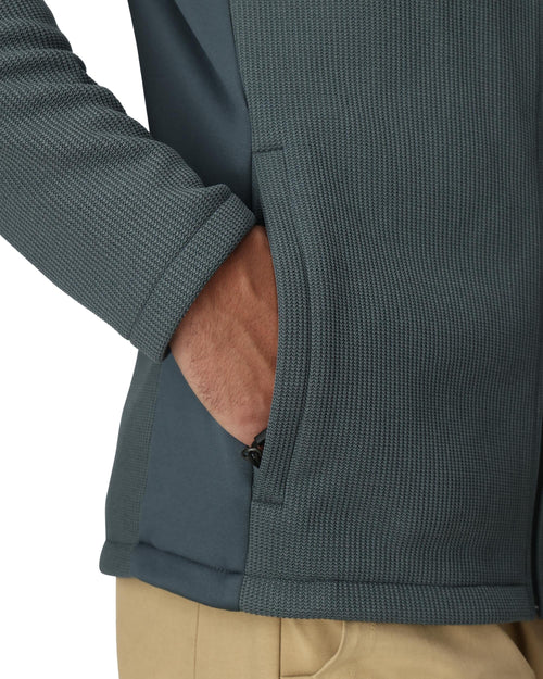 Mens Bandit Hooded - Slate Blue