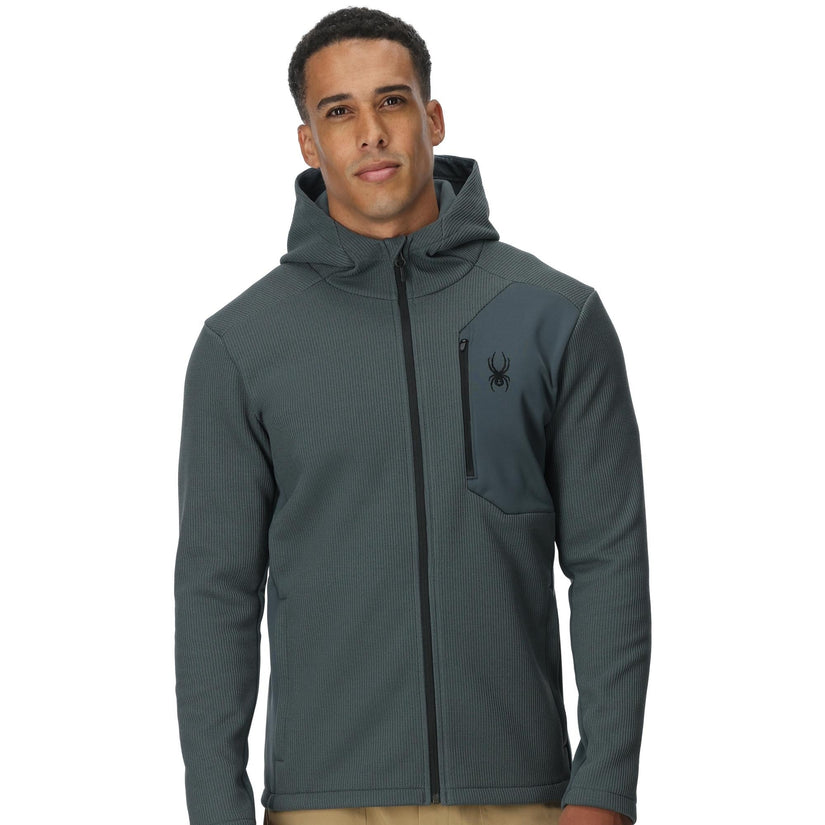 Mens Bandit Hooded - Slate Blue