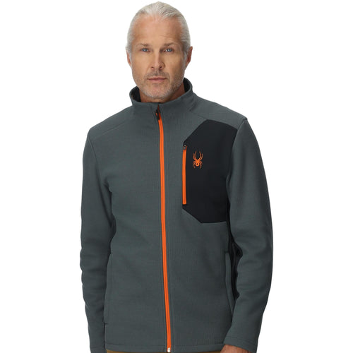 Mens Bandit Full Zip - Slate Blue
