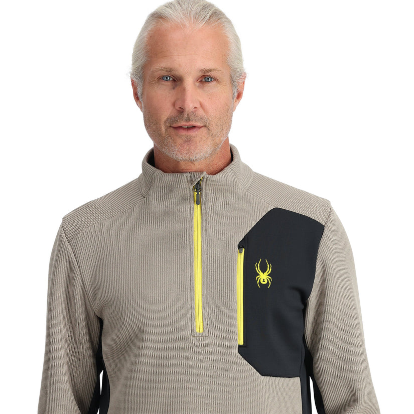 Bandit Half Zip - Concrete