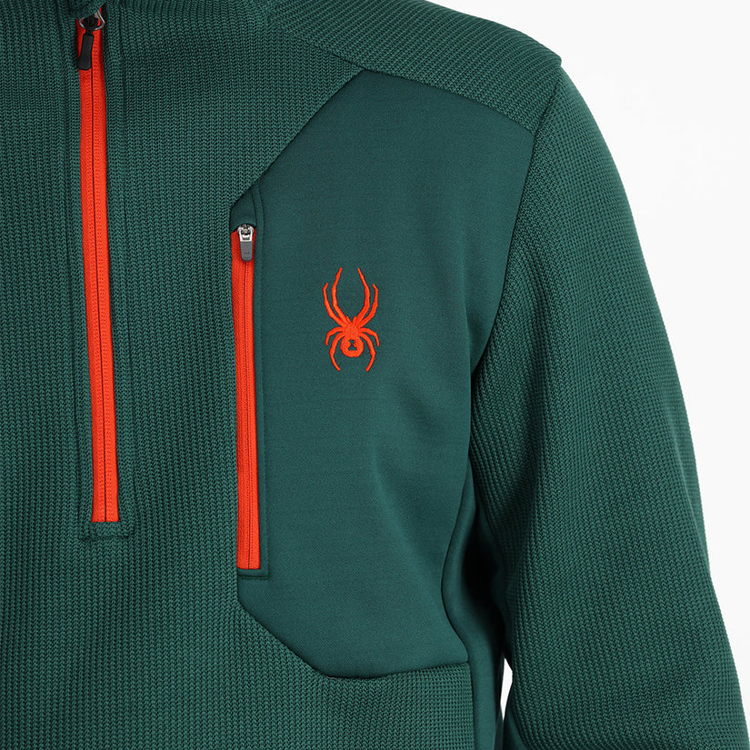 Bandit Half Zip - Cypress Green