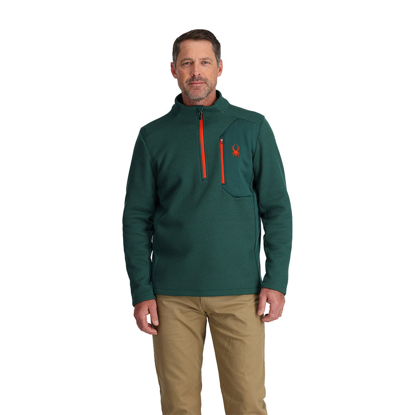 Bandit Half Zip - Cypress Green
