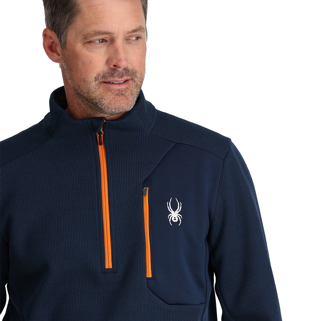 Bandit Half Zip - True Navy | Spyder Europe