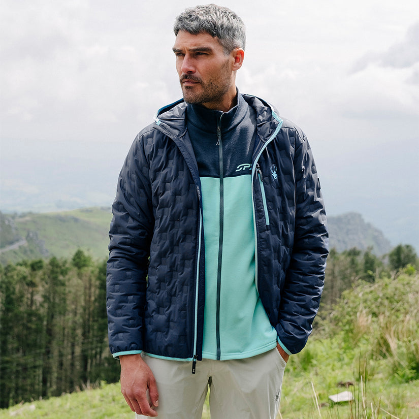 Speed Fleece Full Zip - Glacier Blue