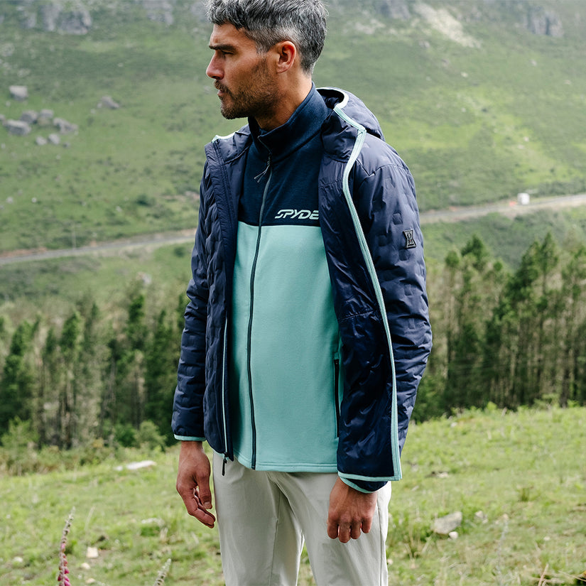 Speed Fleece Full Zip - Glacier Blue