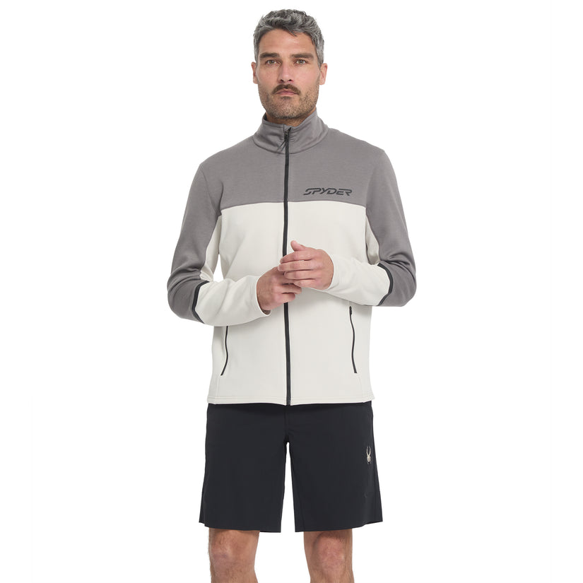 Speed Fleece Full Zip - Light Grey