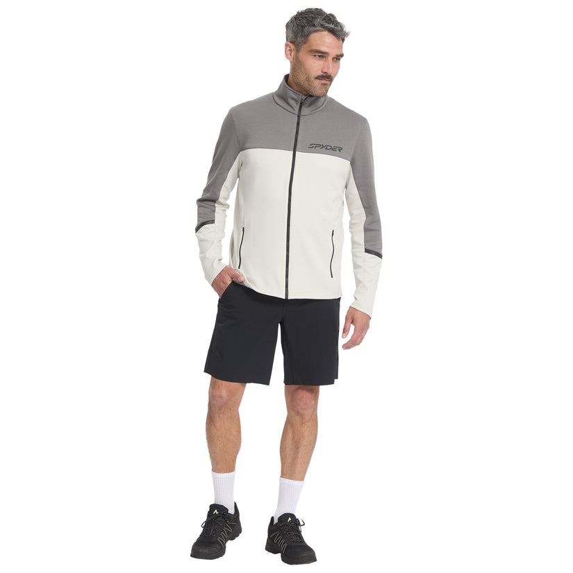 Speed Fleece Full Zip - Light Grey