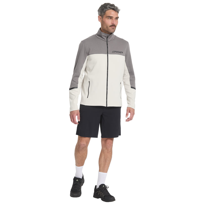 Speed Fleece Full Zip - Light Grey