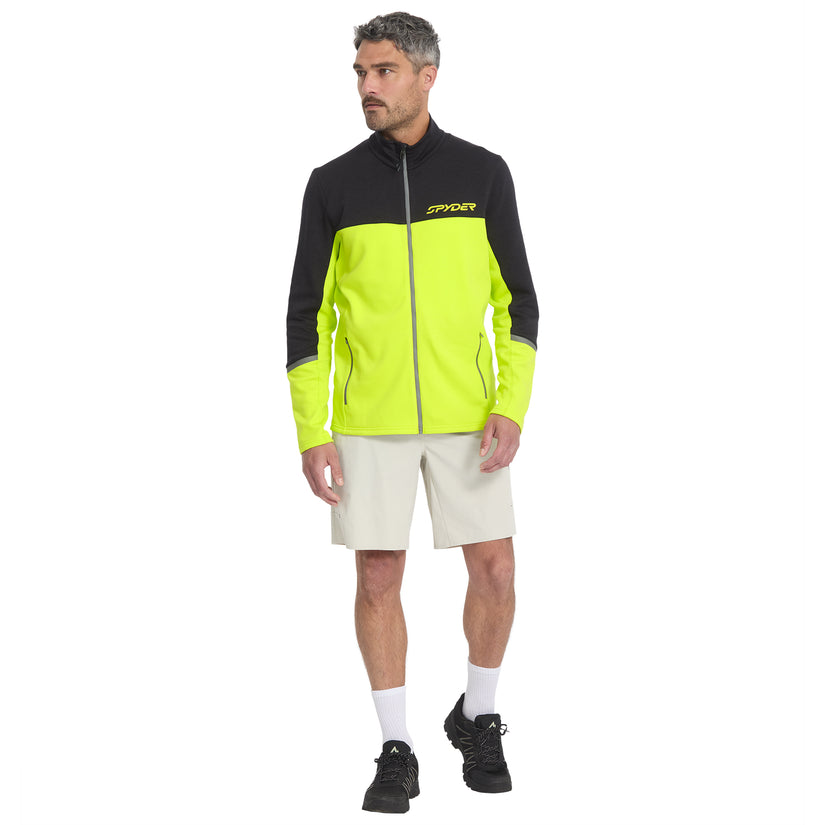 Speed Fleece Full Zip - Lime