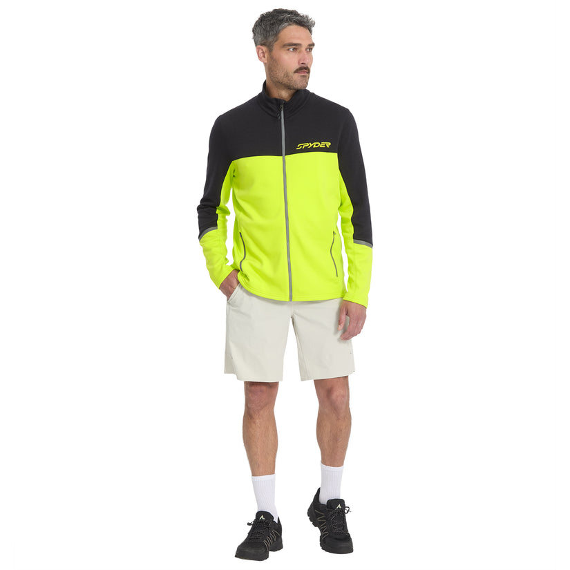 Speed Fleece Full Zip - Lime