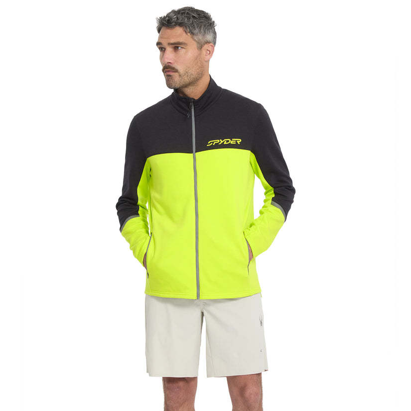 Speed Fleece Full Zip - Lime