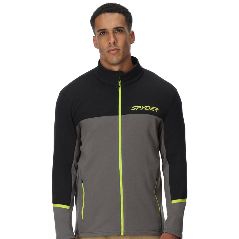 Mens Speed Fleece Full Zip - Storm