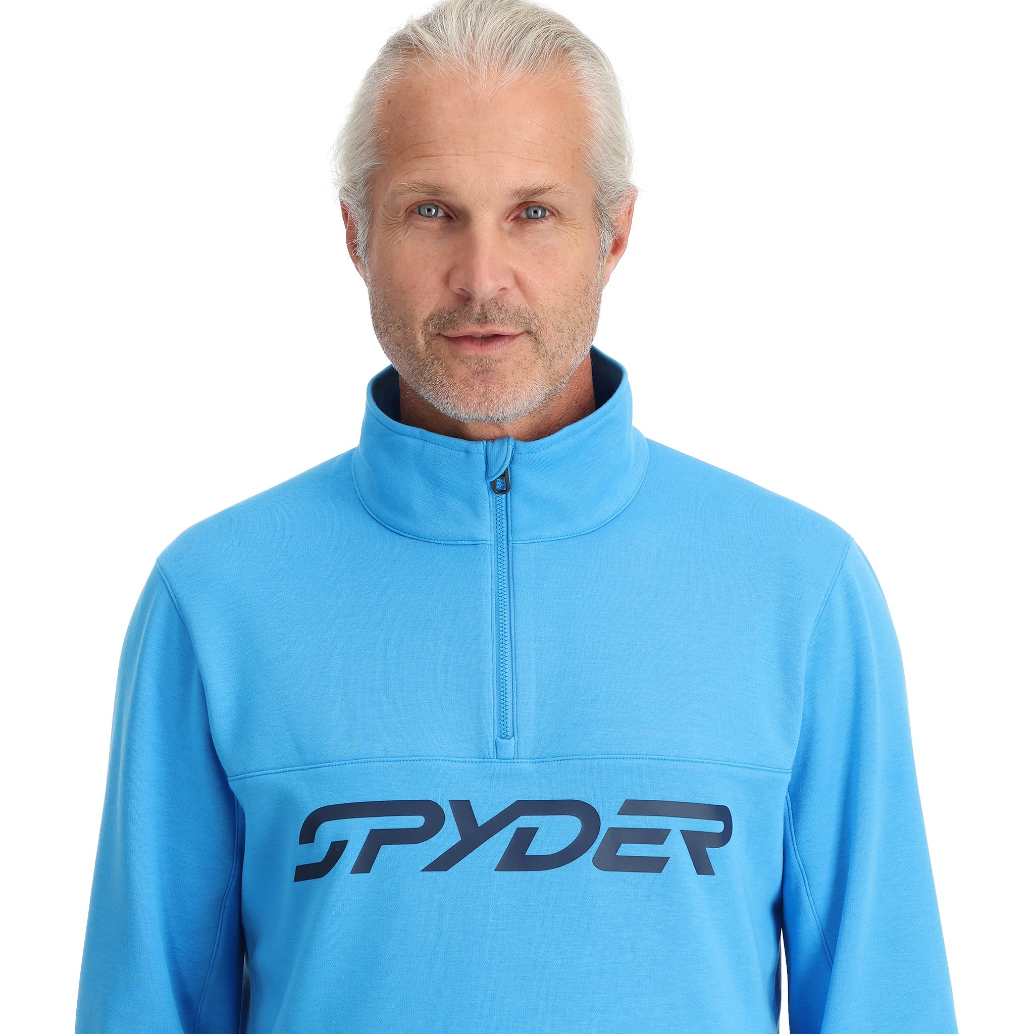 Speed Fleece Half Zip - Aether Blue | Spyder Europe