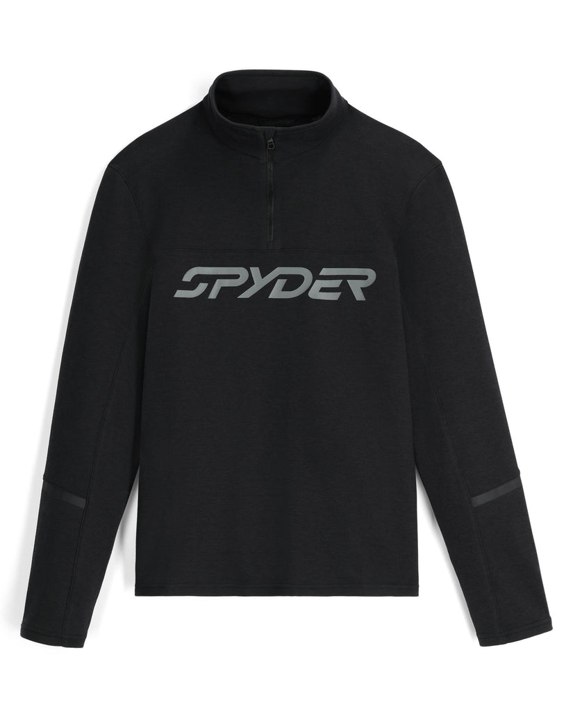 Mens Speed Fleece Half Zip - Black Escape
