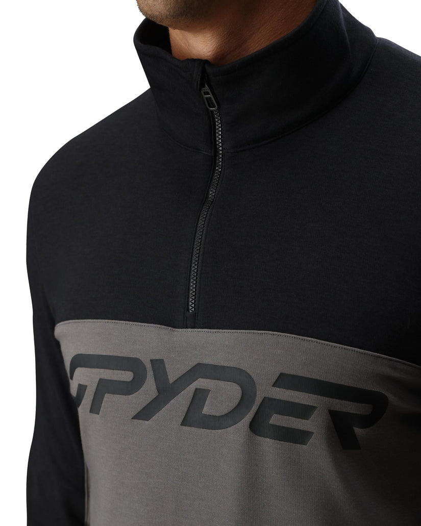Mens Speed Fleece Half Zip - Storm