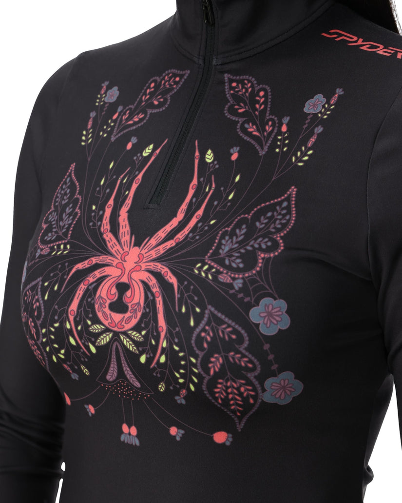 Vivid Half Zip - Black