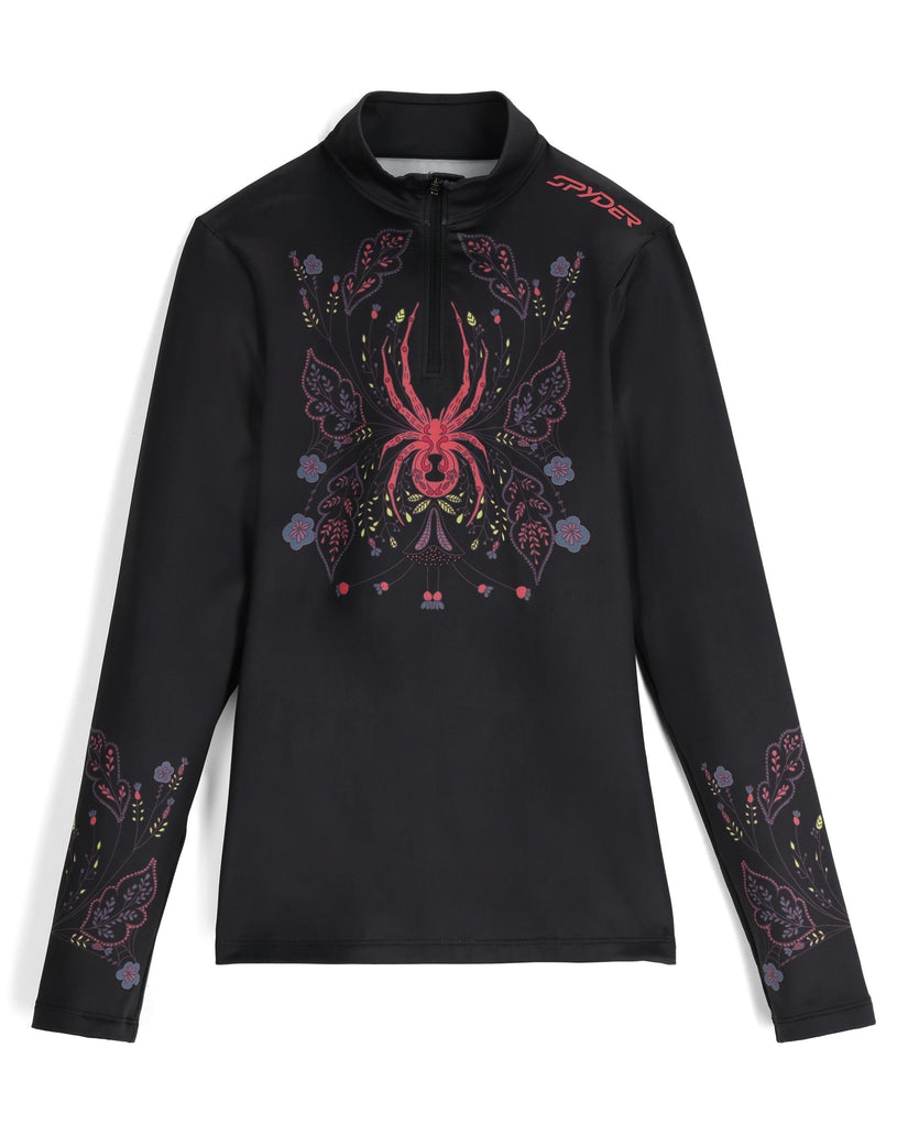 Vivid Half Zip - Black