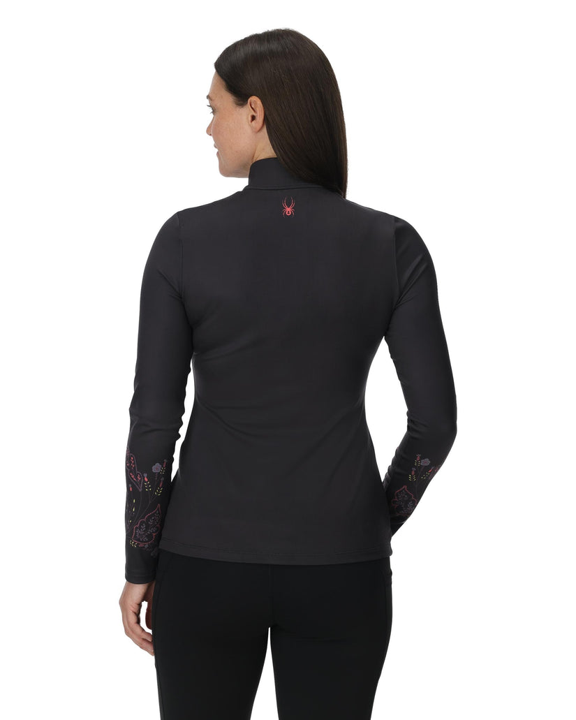 Vivid Half Zip - Black