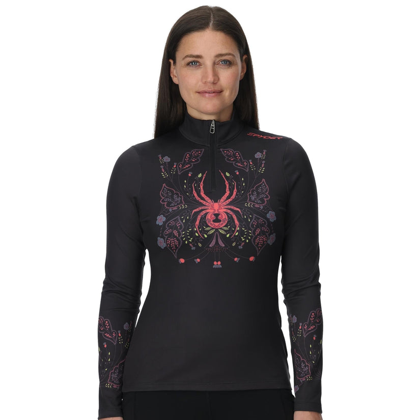 Vivid Half Zip - Black