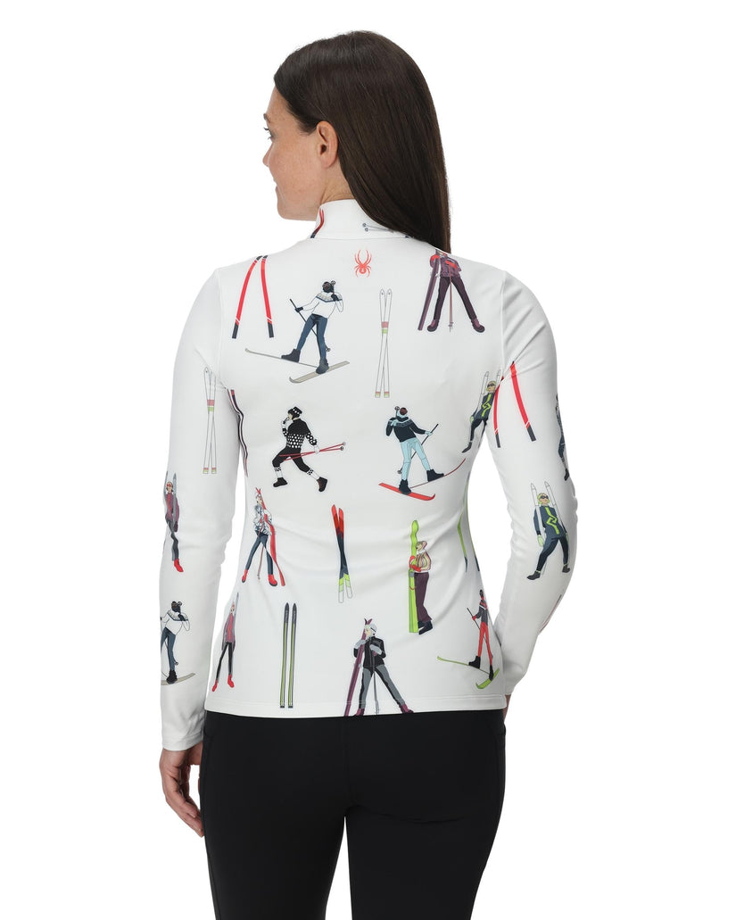 Womens Vivid Half Zip - Vintage Vibes VINTAGE VIBES / S