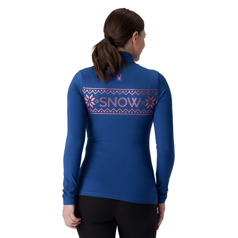 Vivid Half-Zip - Leopard