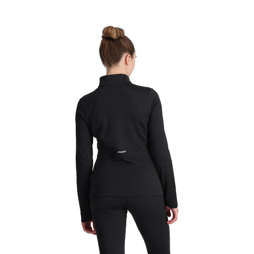 Womens Charger 1/2 Zip - Black