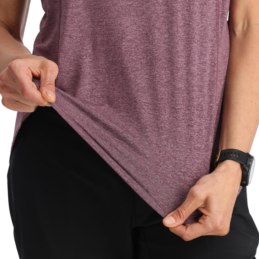 Women Arc Tank - Plum