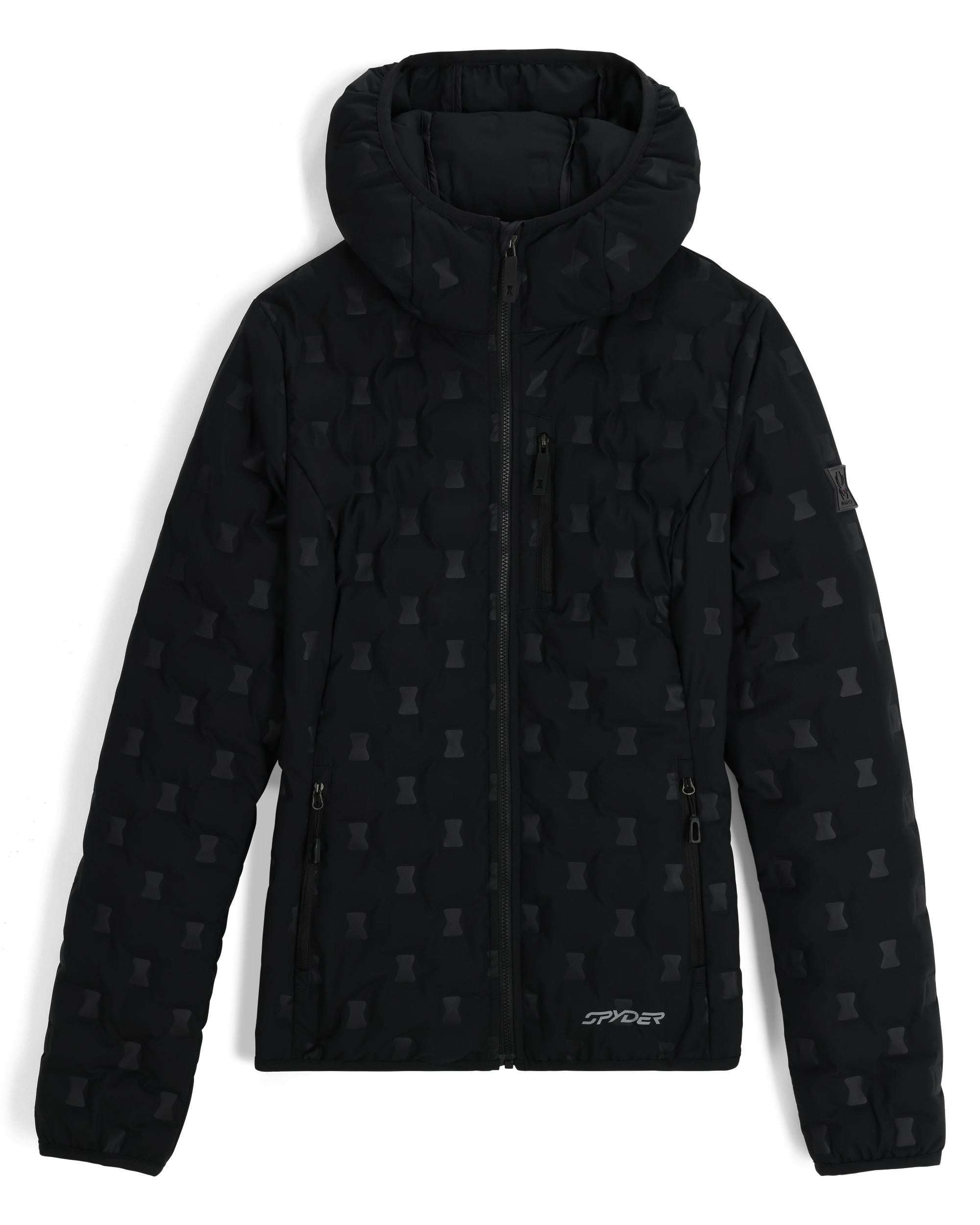 Zenith Hooded - Black | Spyder Europe