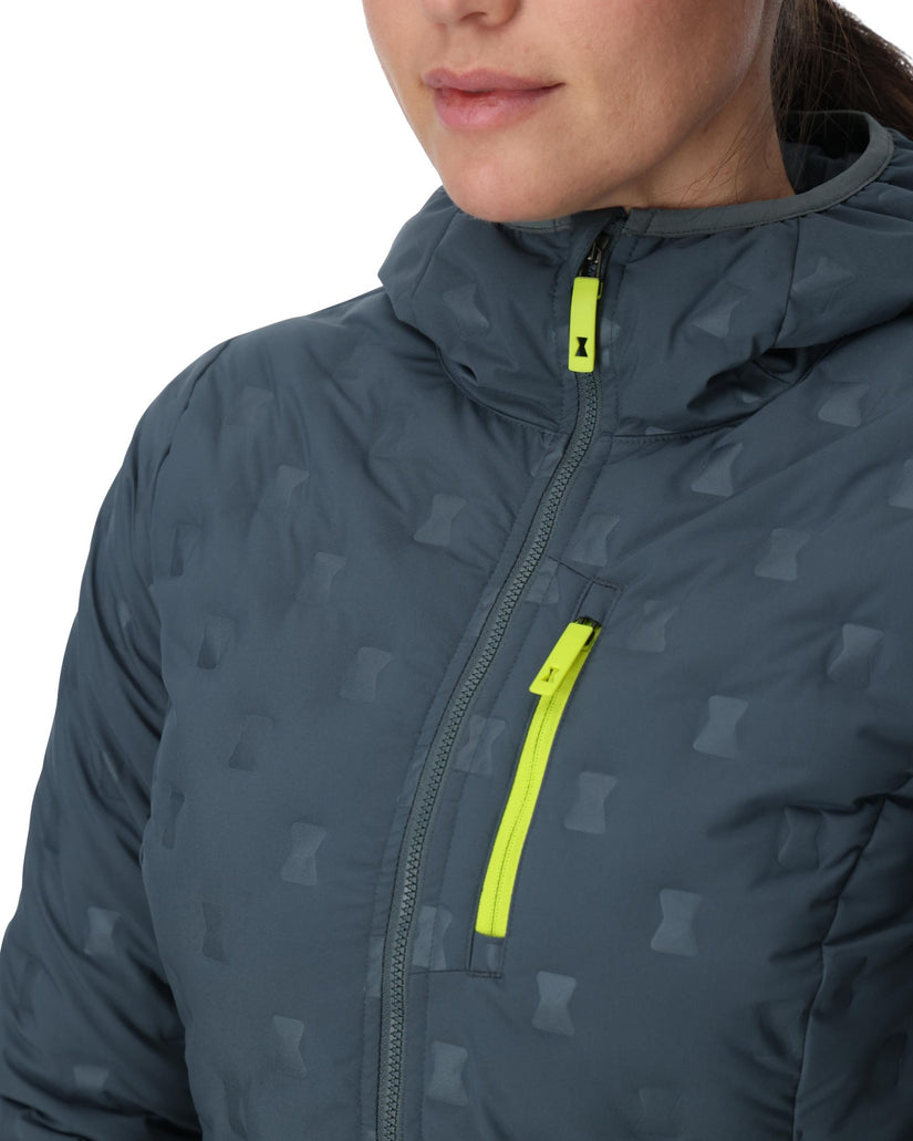 Womens Zenith Hooded - Slate Blue
