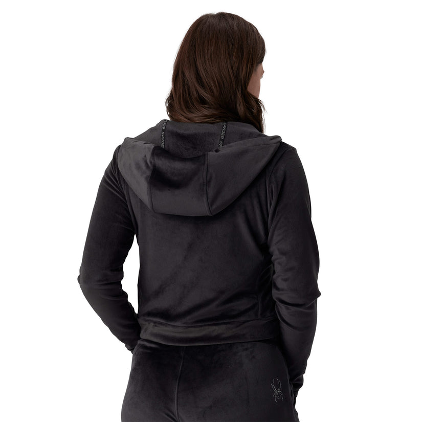 Shimmer Full Zip - Black