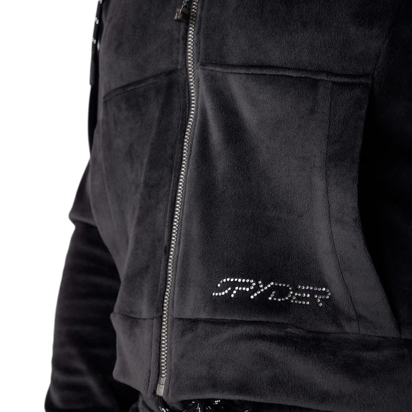 Shimmer Full Zip - Black