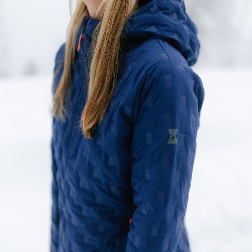 Zenith Hooded Jacke - Indigo