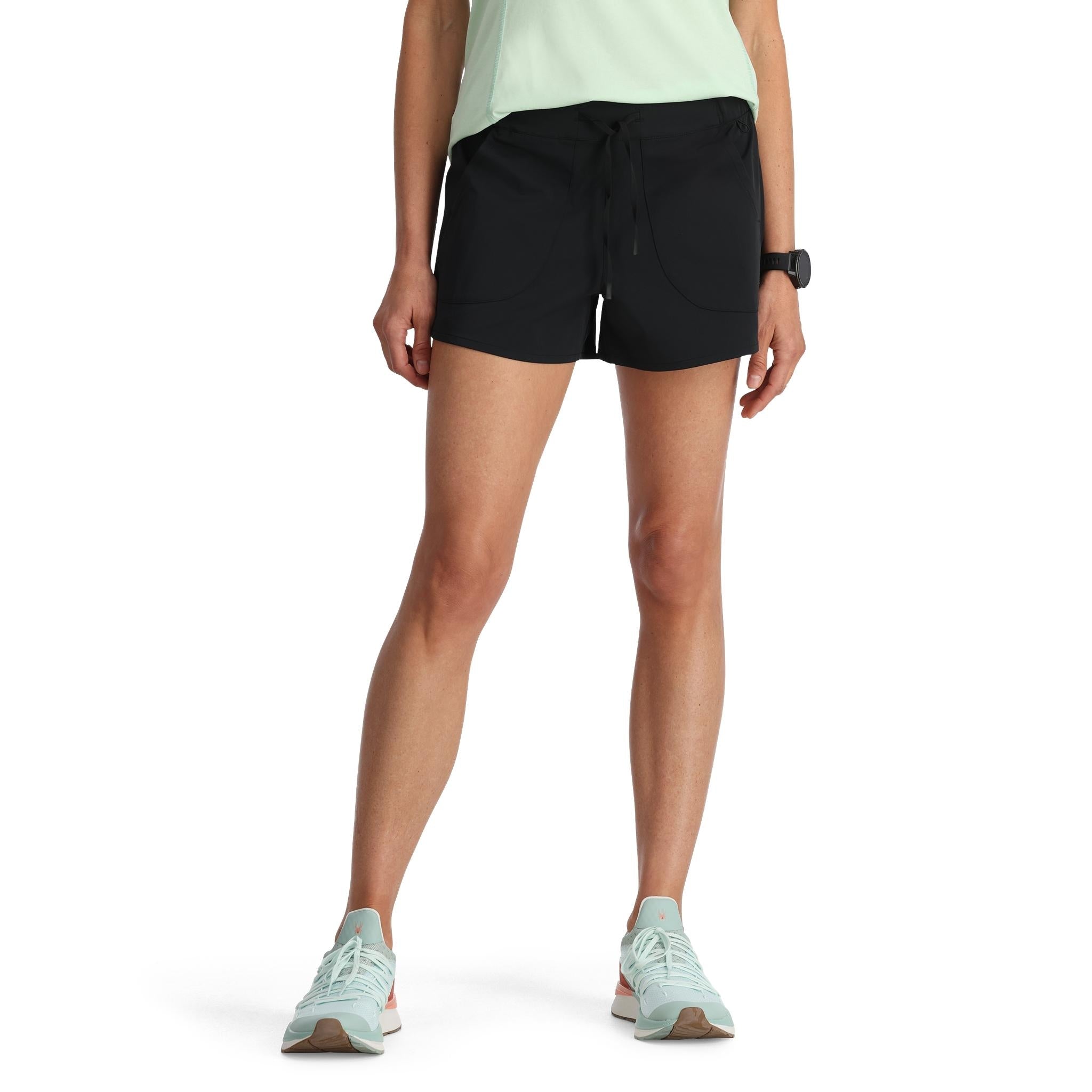 ECOSYS SPIDER SHORTS 黒 Womens Shift Short - Black | Spyder Europe